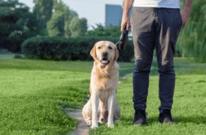 Boise dog training in local park